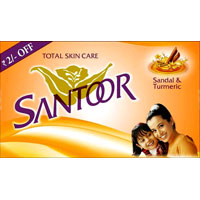 Santoor Sandal and Turmeric Soap Image