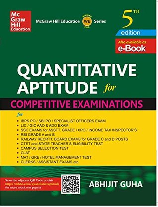 Quantitative Aptitude for Competitive Examination - Abhijit Guha Image