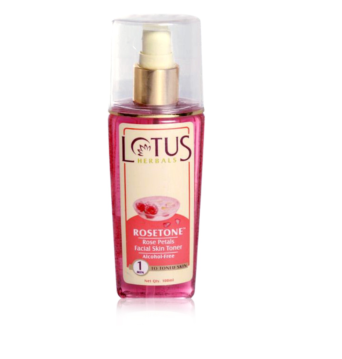 Lotus Herbals Rosetone Rose Petals Facial Skin Toner Image