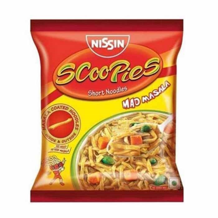 Nissin Scoopies Mad Masala Short Noodles Image