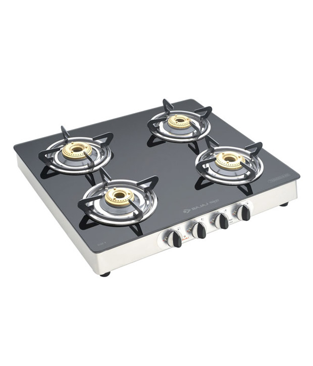 Bajaj 4 Burner CGX SS Glass Gas Cooktop Image