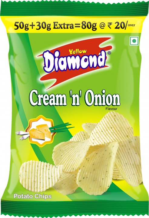 Diamond Cream and Onion Chips Image