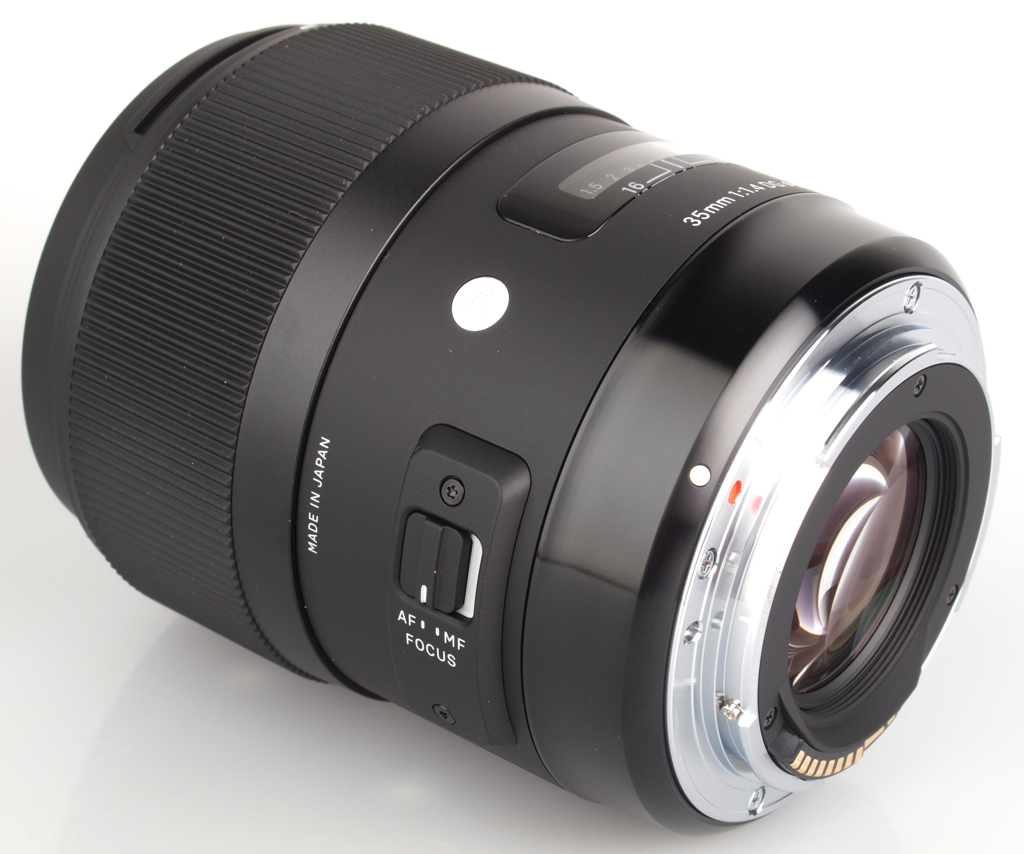 Sigma 35mm F1.4 DG HSM Art Lens Image