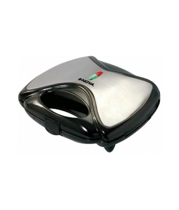 Nova Nsm-2409 Sandwich Maker Black And Silver Image