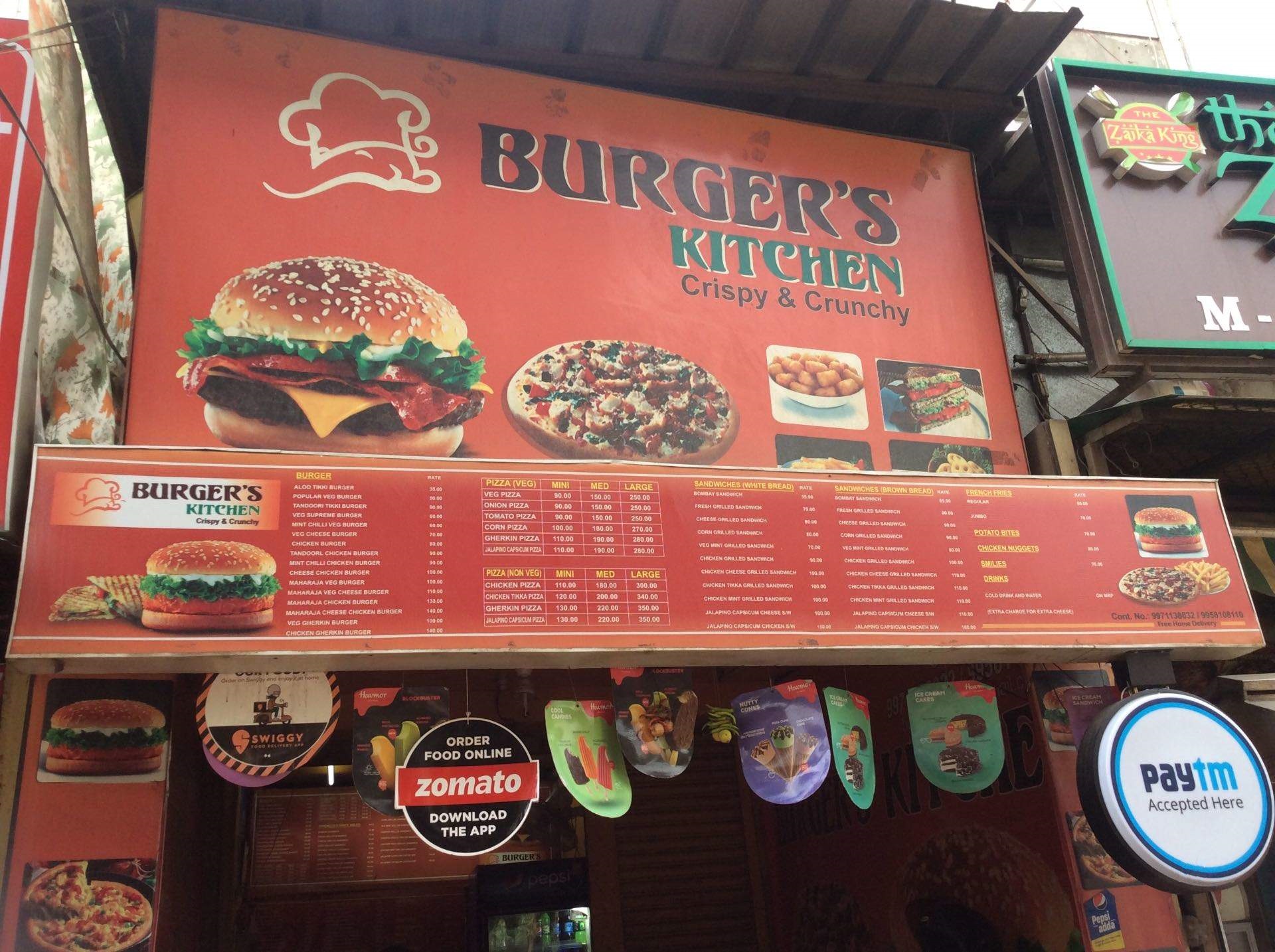 Burger's Kitchen - Sector 12 - Noida Image