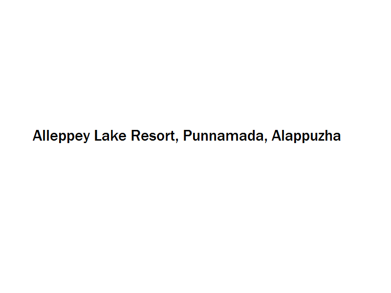 Alleppey Lake Resort - Punnamada - Alappuzha Image