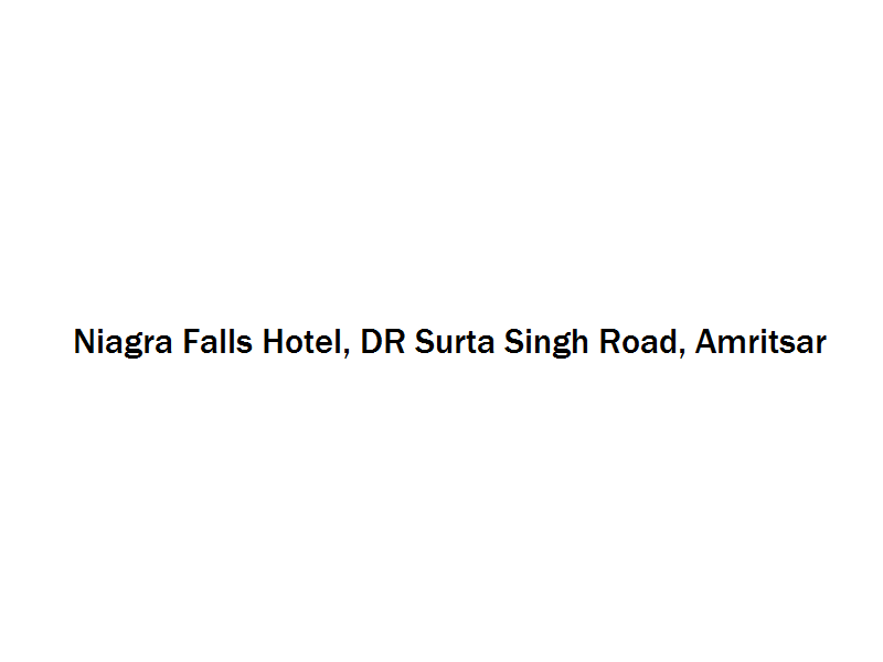 Niagra Falls Hotel - DR Surta Singh Road - Amritsar Image