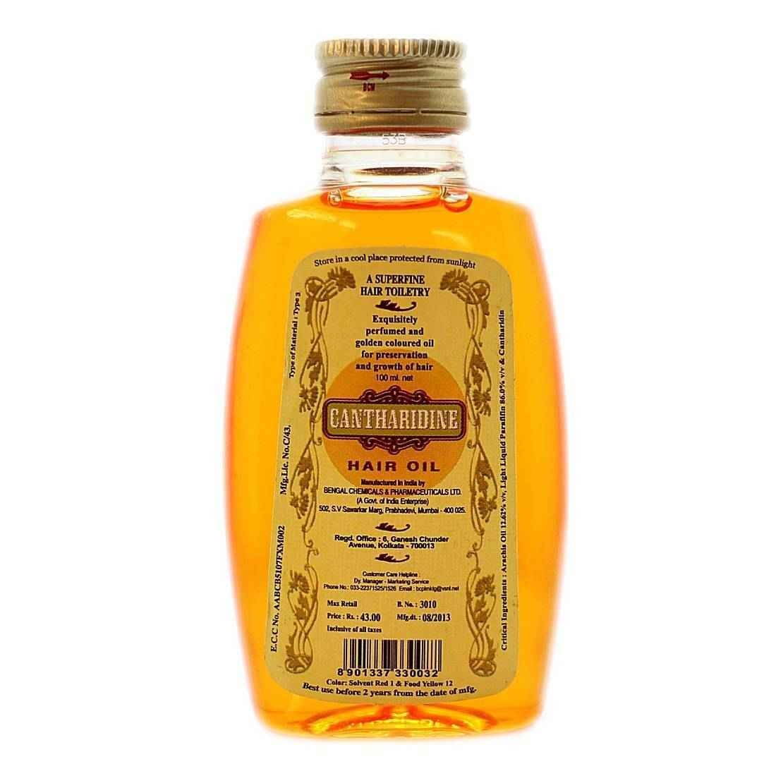 Cantharidine Hair Oil Image