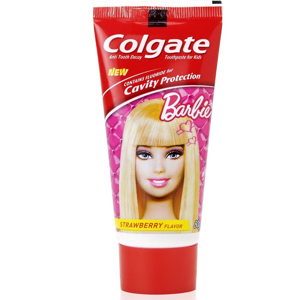 Colgate Barbie Strawberry Toothpaste Image