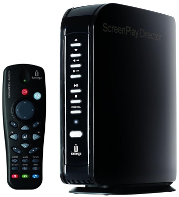 Iomega Screenplay Director Hd 3.5 Inch 1 Tb Media Player External Hard Drive Image