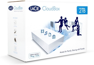 Lacie Cloudbox 2 Tb External Hard Drive Image