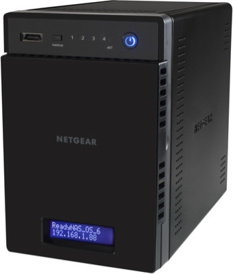 Netgear Ready Nas 104 4 Bay 4X2Tb Desktop Drive 8 Tb Hard External Hard Drive Image