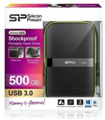 Silicon Power 500 Gb Wired External Hard Drive Image