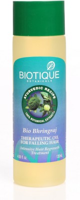 Biotique Bio Bhringraj Therapeutic Hair Oil Image