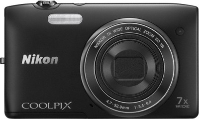 Nikon Coolpix S3500 Point &amp; Shoot Camera Image