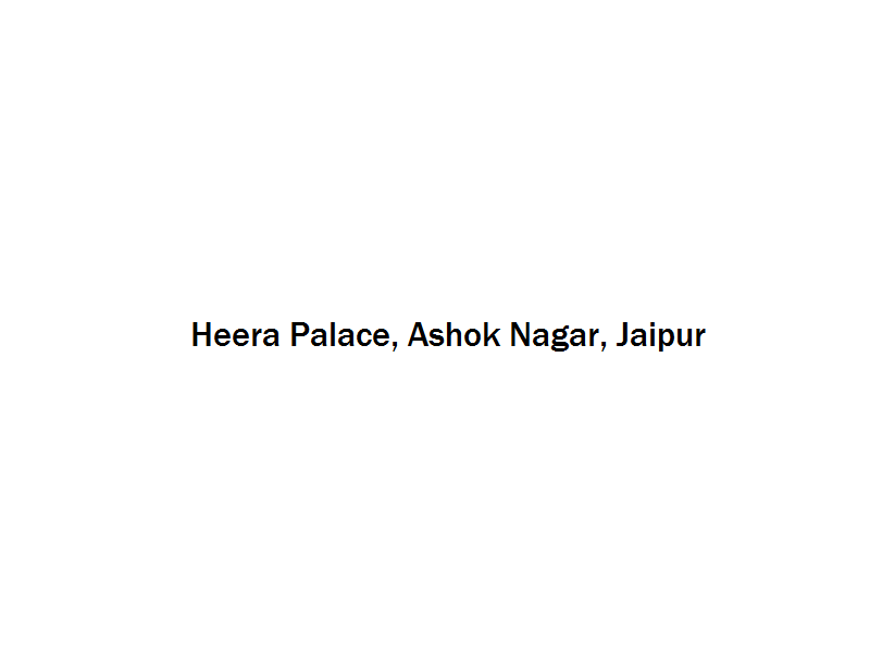 Heera Palace - Ashok Nagar - Jaipur Image