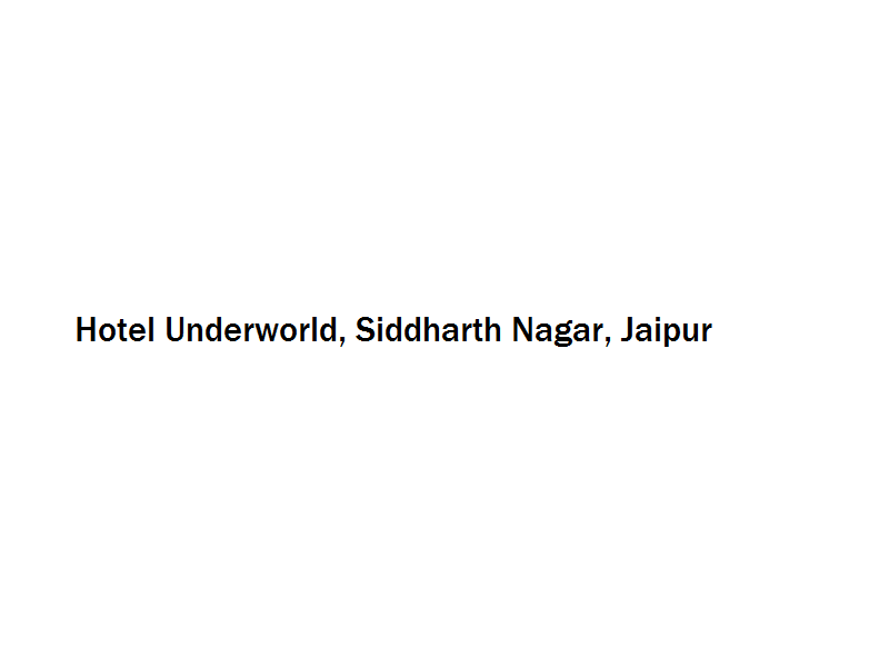 Hotel Underworld - Siddharth Nagar - Jaipur Image