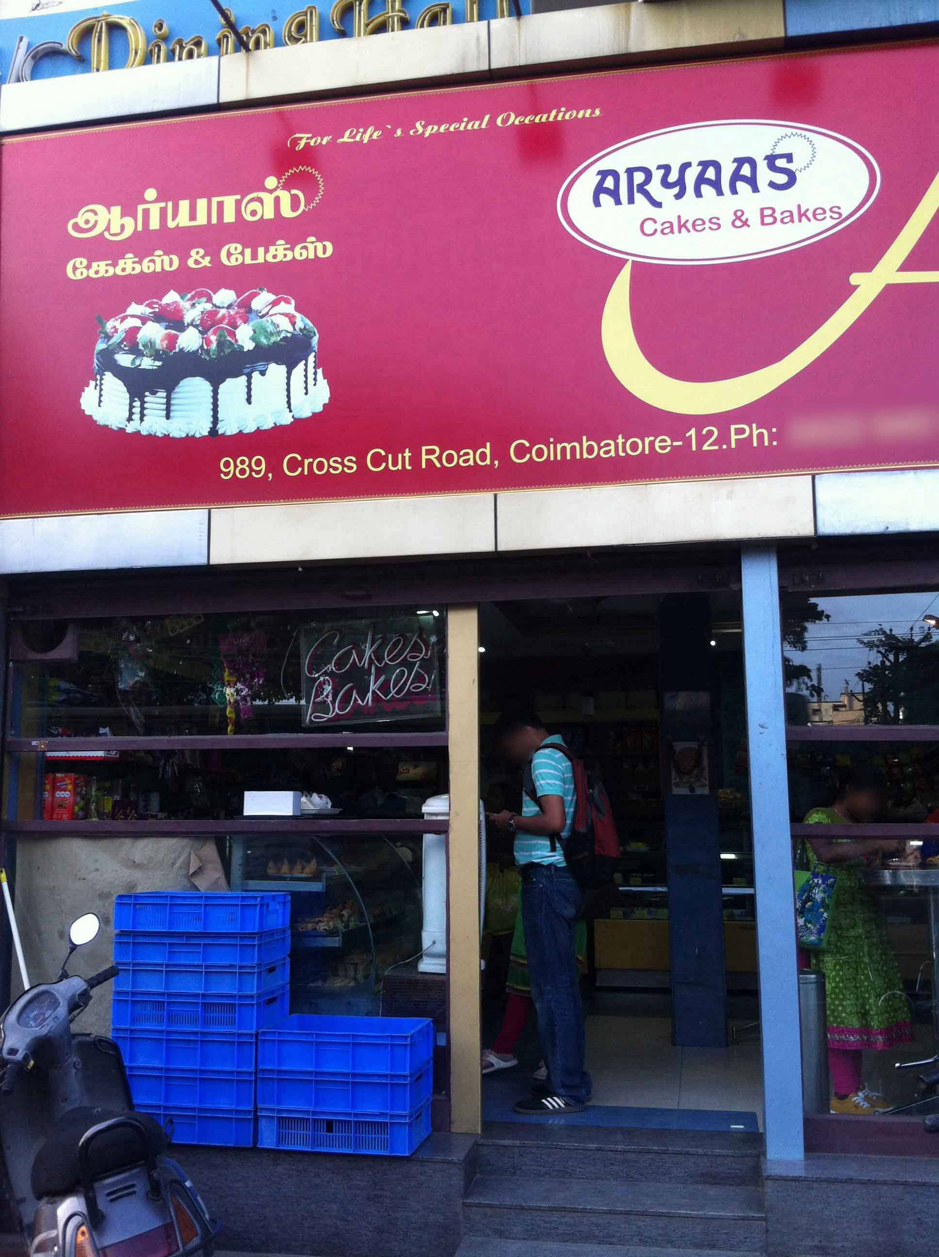 Aryaas Cakes & Breads - Gandhipuram - Coimbatore Image