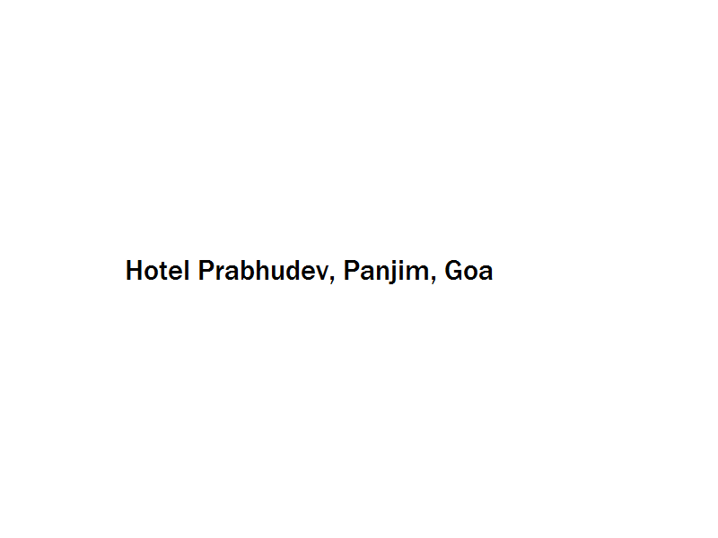 Hotel Prabhudev - Panjim - Goa Image