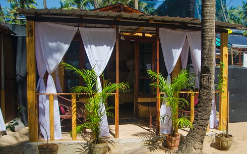 Papillon Beach Huts - Canacona - Goa Image