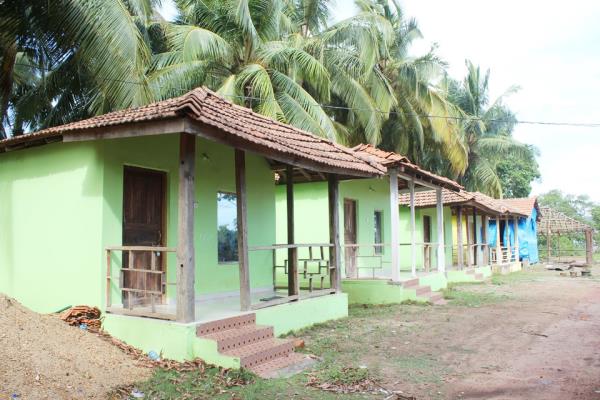 Yellow Huts - Morjim - Goa Image