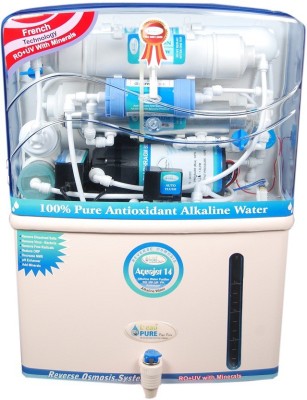 L'eaupure Aquajet 14gp 12 L RO + UV +UF Water Purifier Image