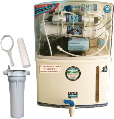 Aquagrand Plus 14 Stage With Minerals 15 L RO + UV +UF Water Purifier Image