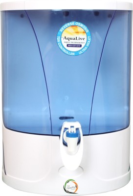 Aqualive Diamond Premium Uv+Uf+Mineral+Tds Controller 10 L RO Water Purifier Image