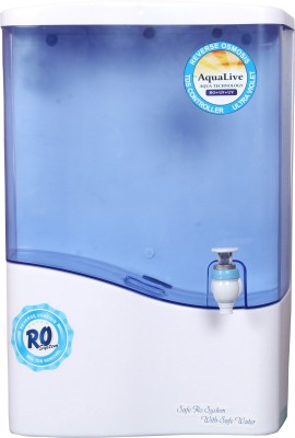 Aqualive Safe Water 10 L RO + UV +UF Water Purifier Image