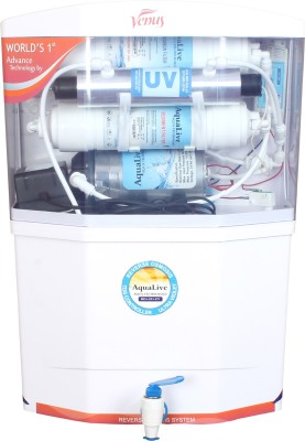 Aqualive Venus RO + TDS 12 L RO + UV Water Purifier Image