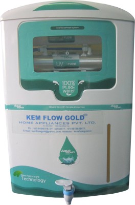 Kem Flow Gold Aqua Novo 10 L RO + UV Water Purifier Image