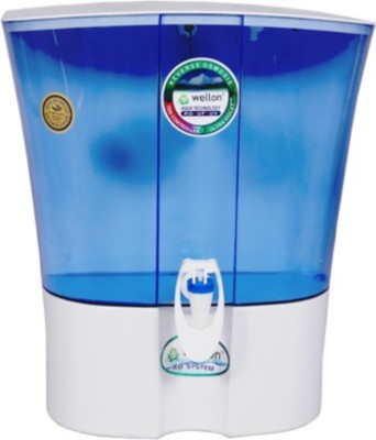 Wellon Elegant Premium Uv+Uf+Alkaline+Tds Controller 10 L RO Water Purifier Image