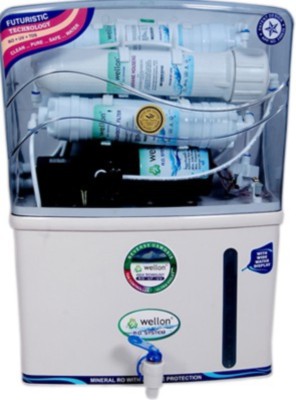 Wellon Sensible TDS Controller + Mineral Cartridge System 15 L RO + UF Water Purifier Image