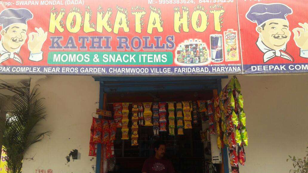 Kolkata Kathi Roll & Chinese Fast Food - Charmwood Village - Faridabad Image