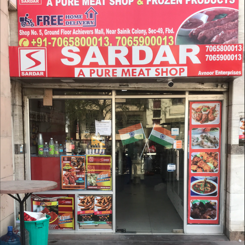 Sardar Pure Meat Shop - Sector 15 - Faridabad Image