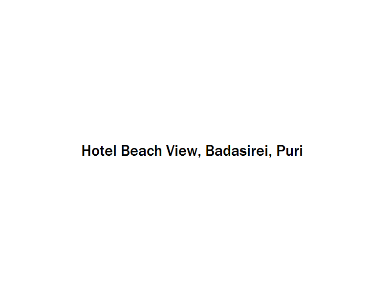 Hotel Beach View - Badasirei - Puri Image