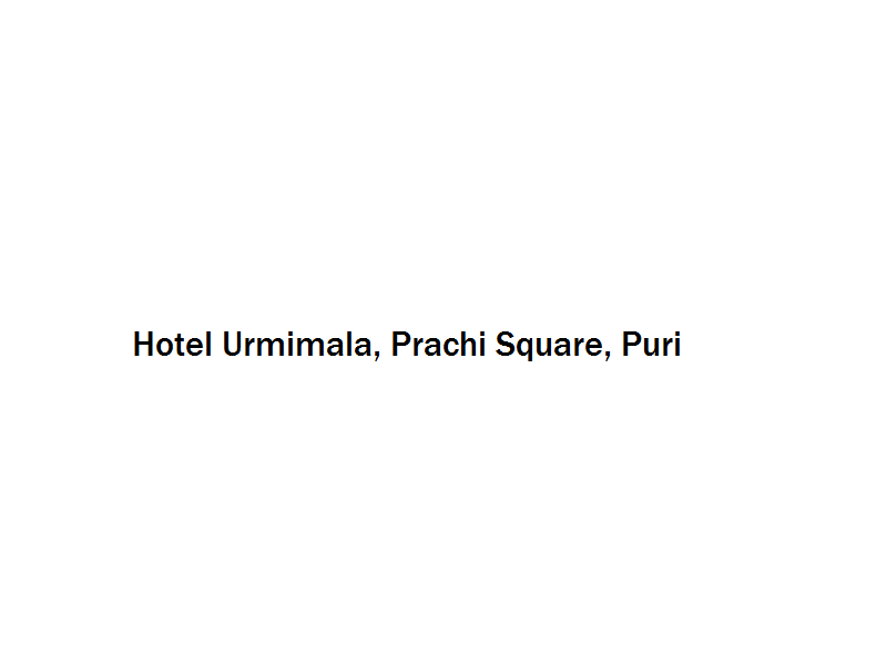 Hotel Urmimala - Prachi Square - Puri Image