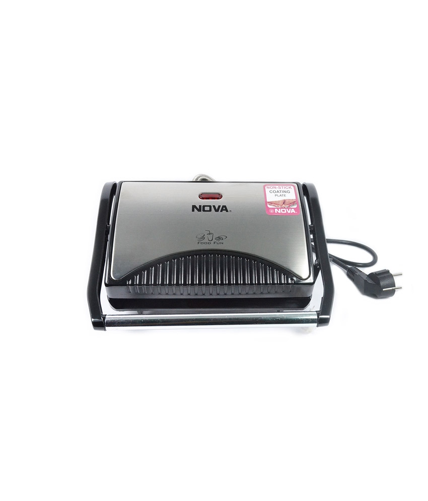 Nova Panini 2 Slice Grill Sandwich Maker Image