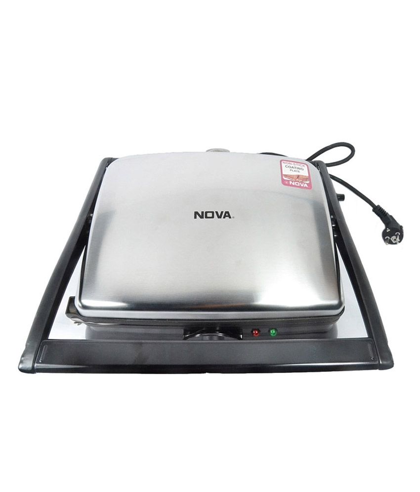 Nova NGS 2451 Works as Electric Grill PAN + Sandwich and Snack Maker Image