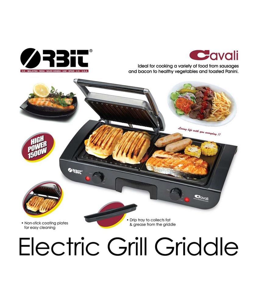 Orbit Cavali Electric Grill Griddle Image