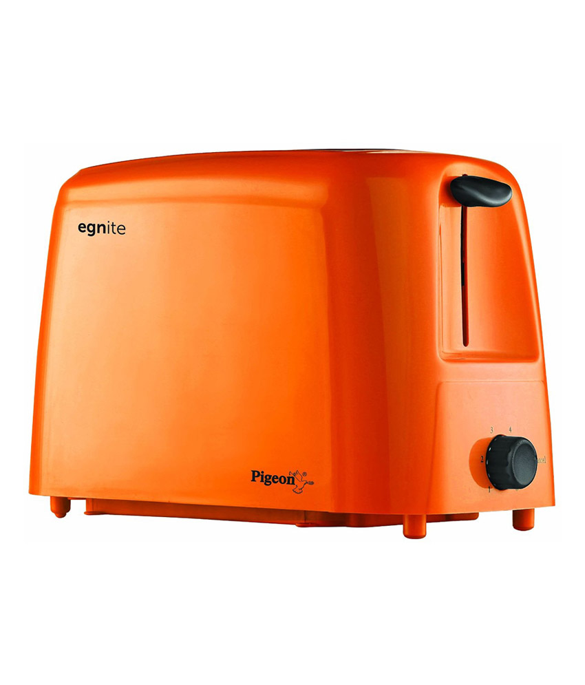 Pigeon Egnite Pop Up Toaster Orange Image