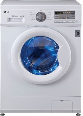 LG F10B8EDP2 7.5 kg Fully Automatic Front Loading Washing Machine Image