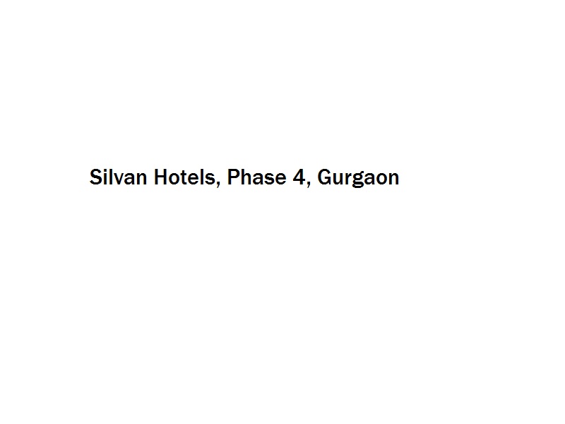 Silvan Hotels - Phase 4 - Gurgaon Image