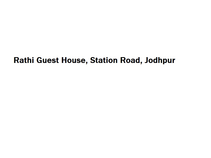 Rathi Guest House - Station Road - Jodhpur Image