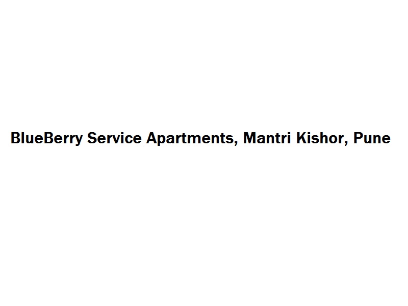 BlueBerry Service Apartments - Mantri Kishor - Pune Image