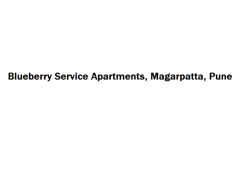 Blueberry Service Apartments - Magarpatta - Pune Image