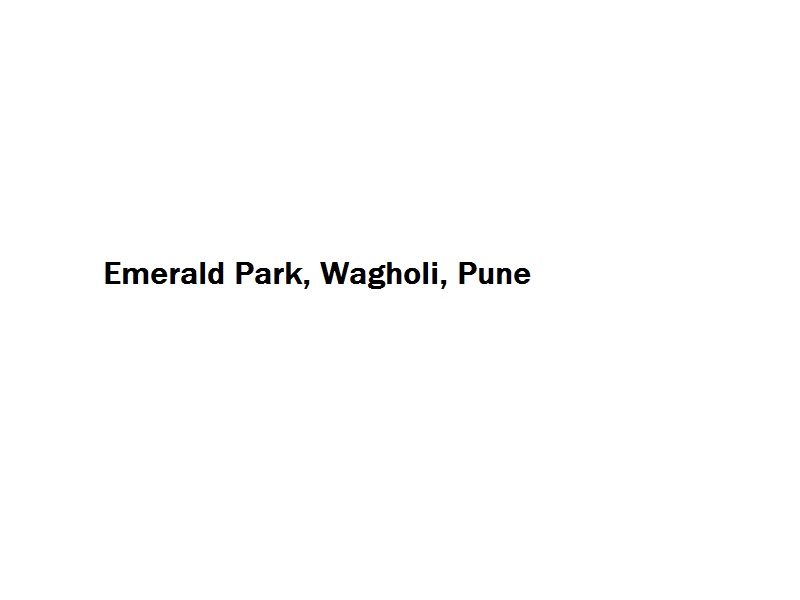 Emerald Park - Wagholi - Pune Image