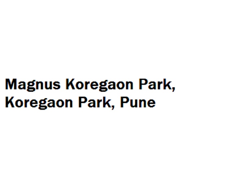 Magnus Koregaon Park - Koregaon Park - Pune Image