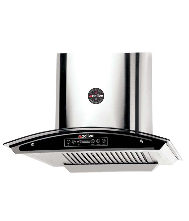 Activa 60cm 1250m3 hr Aqua 60 Hood Chimney Image