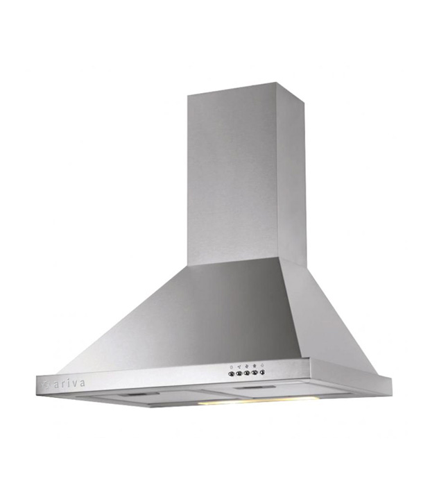 Ariva 60cm 1000 Bacta Eco Cf Hood Chimney Steel Image